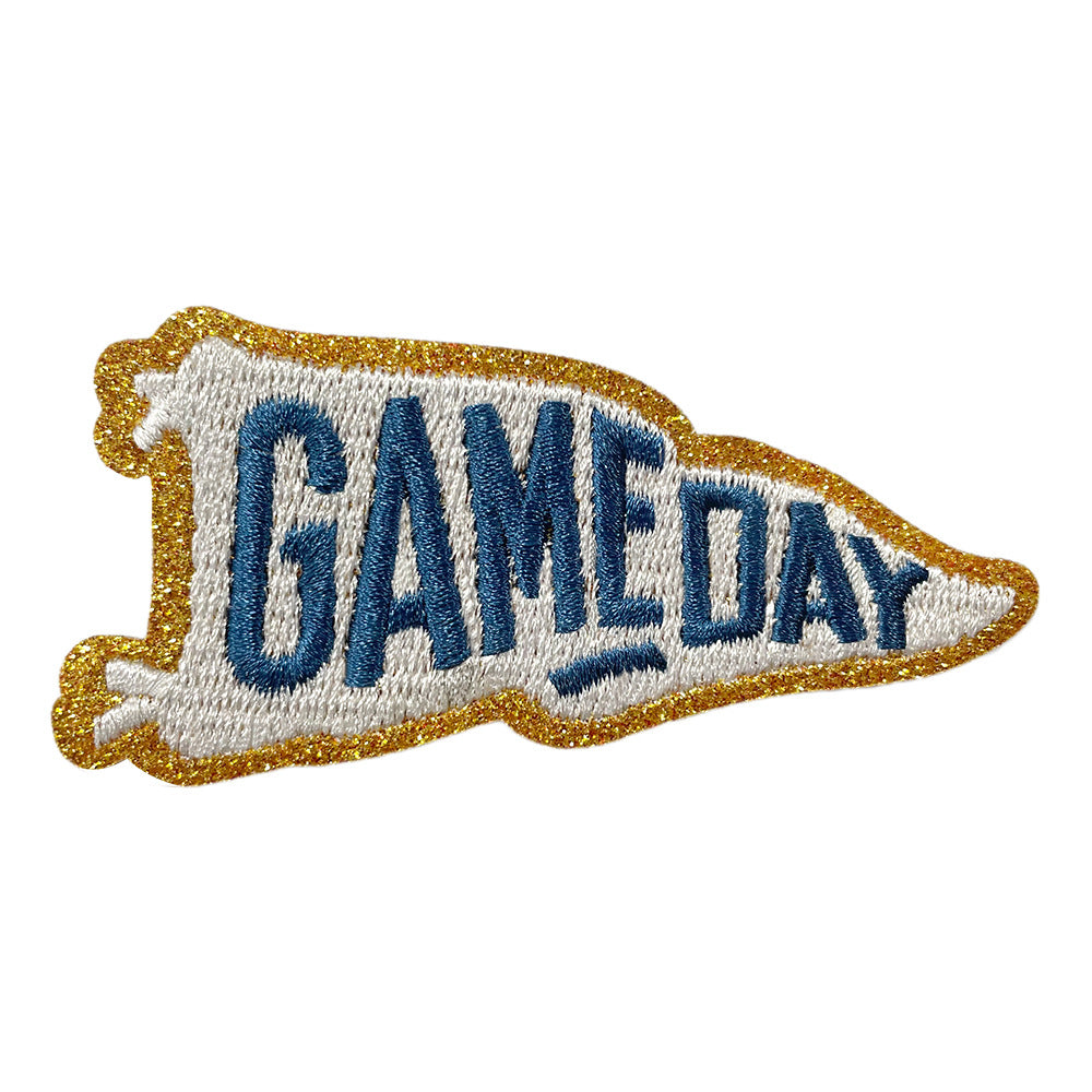 Wholesale Gameday Football Helmet Embroidered Patch Iron On Applique For ets And Clothing