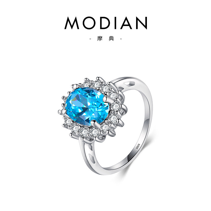 Wholesale Retro Simple Versatile 925 Silver Ring