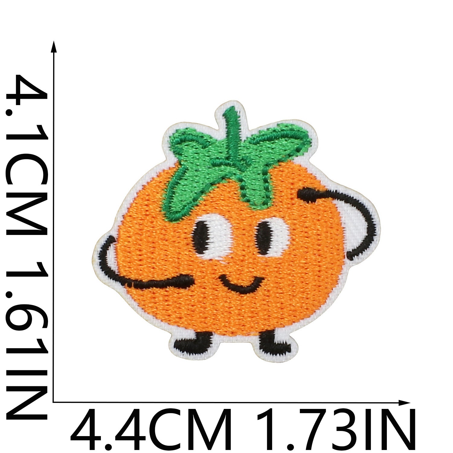 Wholesale Cute Orange Banana Embroidered Fruit Patches For Clothing DIY Accessory