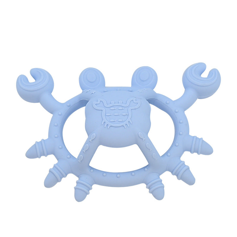 Wholesale Crab Baby Teething Stick Baby Silicone Teether Toy