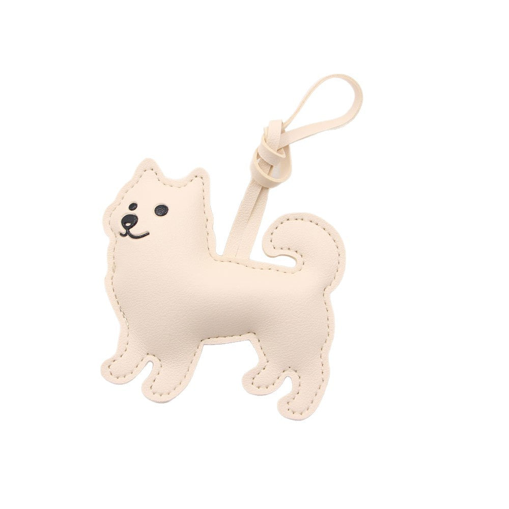 Wholesale Trendy Korean Style Artificial Leather Animal Pendant Bag Charm Decorative Fashion Accessory For Bags And Keychains