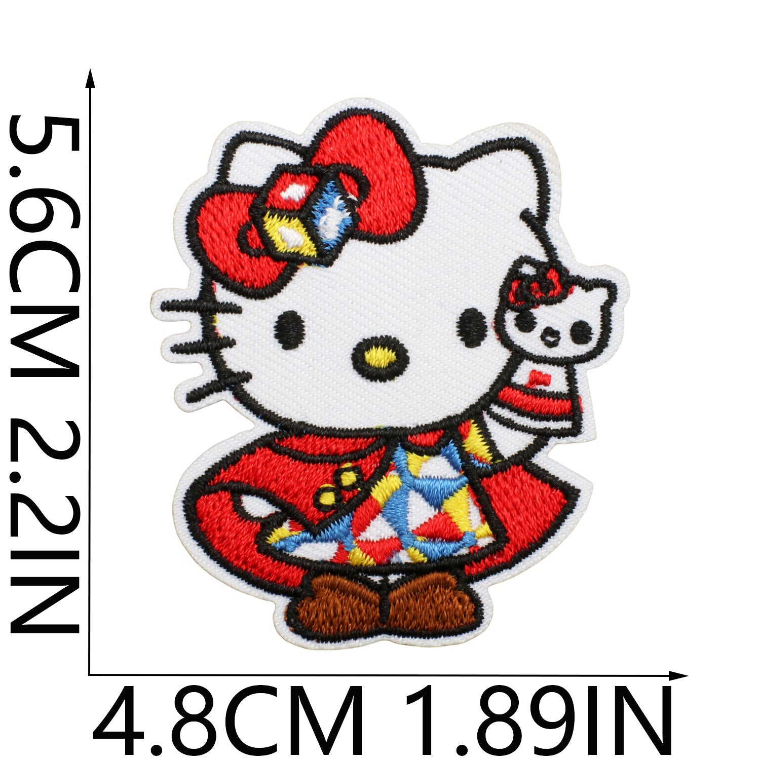 Wholesale Cute Cat Embroidery Patch Iron On Decorative Badge For Clothing Resale Gift OLY Exclusive