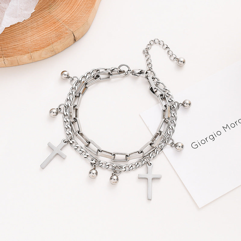 Wholesale Titanium Steel Non-fading Bracelet