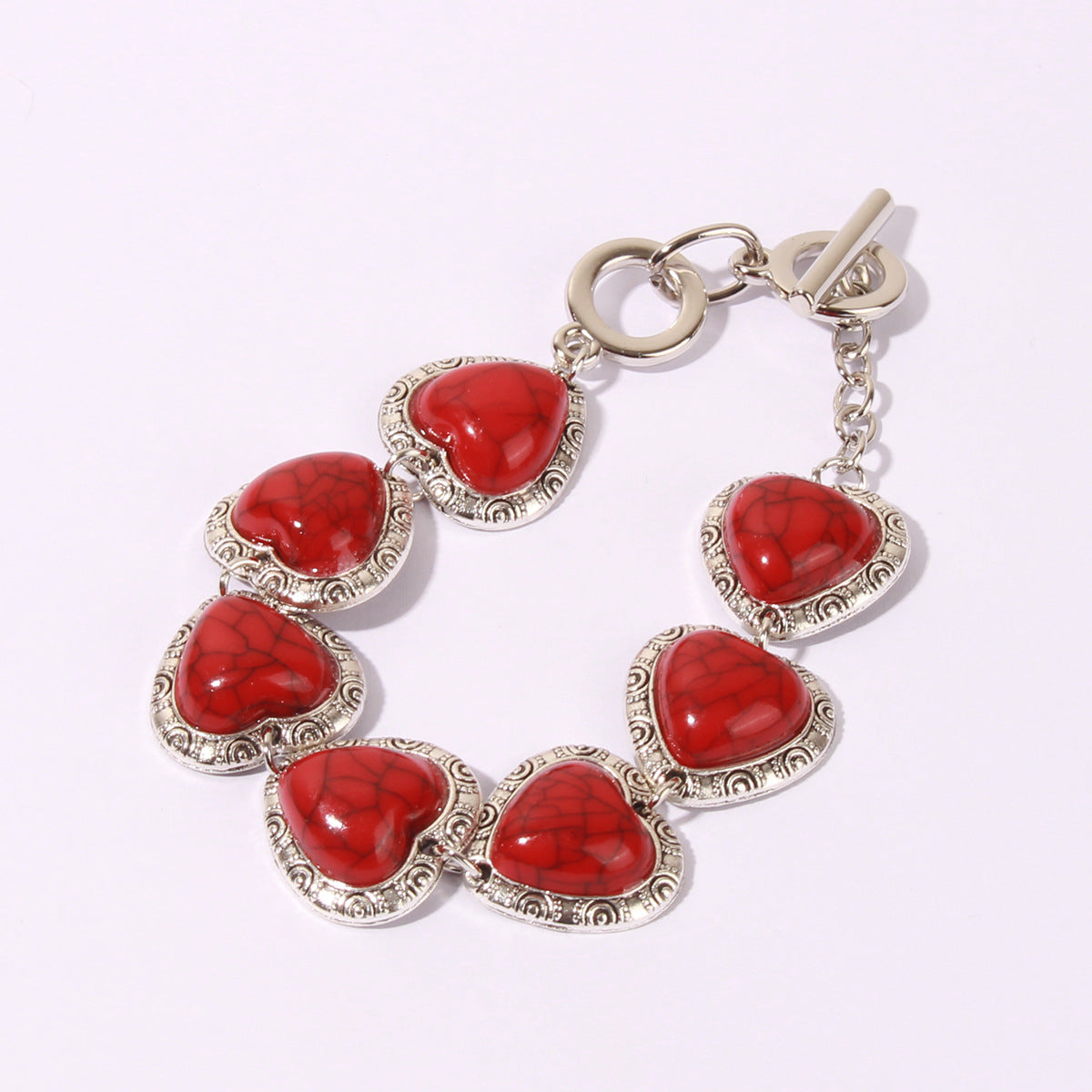 Wholesale Retro Love Turquoise Bracelet