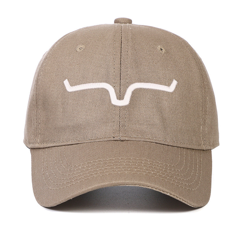 Wholesale Washed Cotton Embroidered Distressed Soft Top Baseball Cap