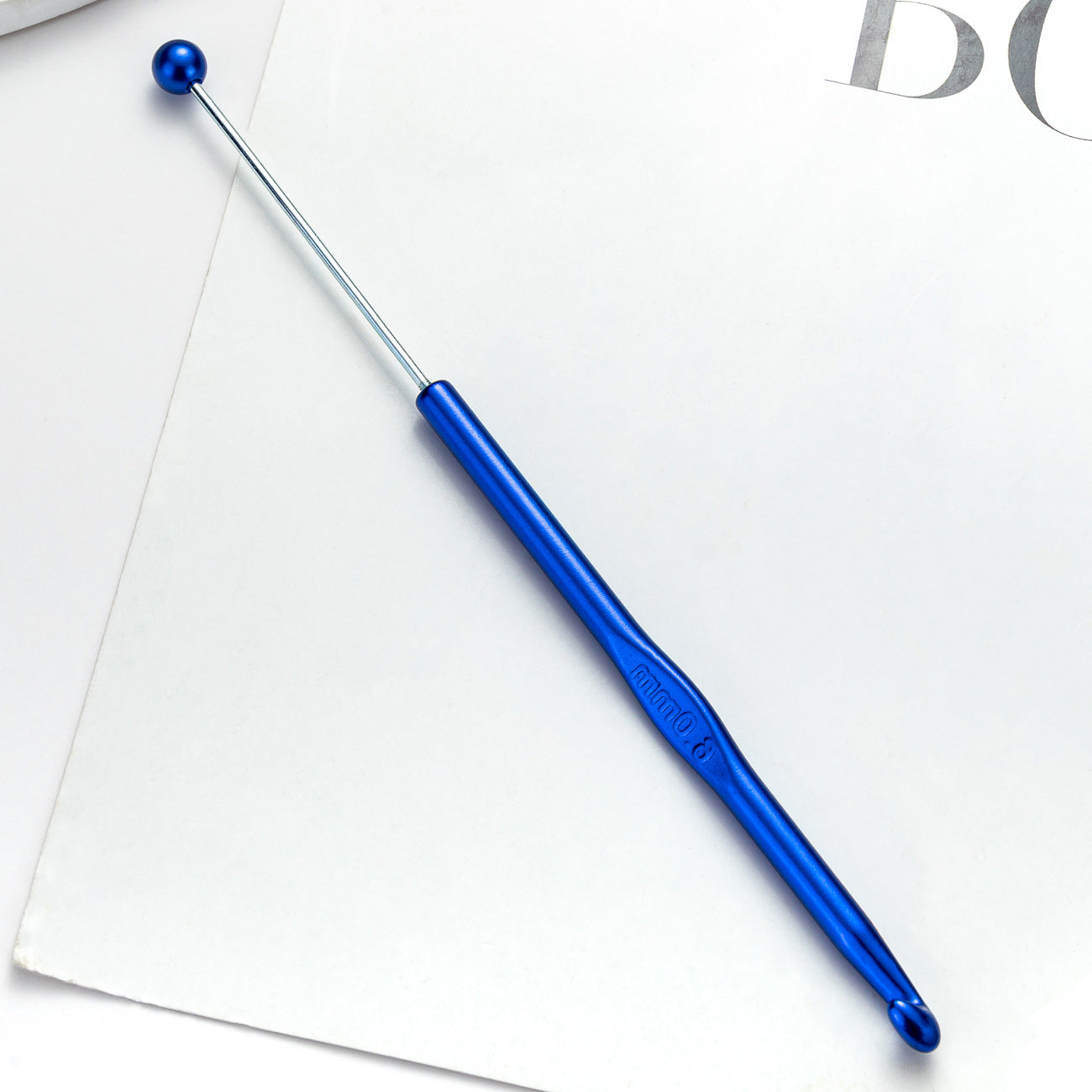 Wholesale 3mm 4mm 5mm 6mm DIY Bead Single Head Knitted Sweater Yarn Crochet Hook