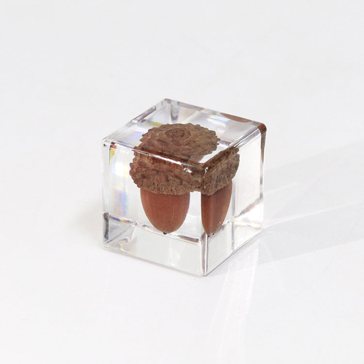 Wholesale 6pcs Acorn Paperweight Desktop Crafts Ornaments