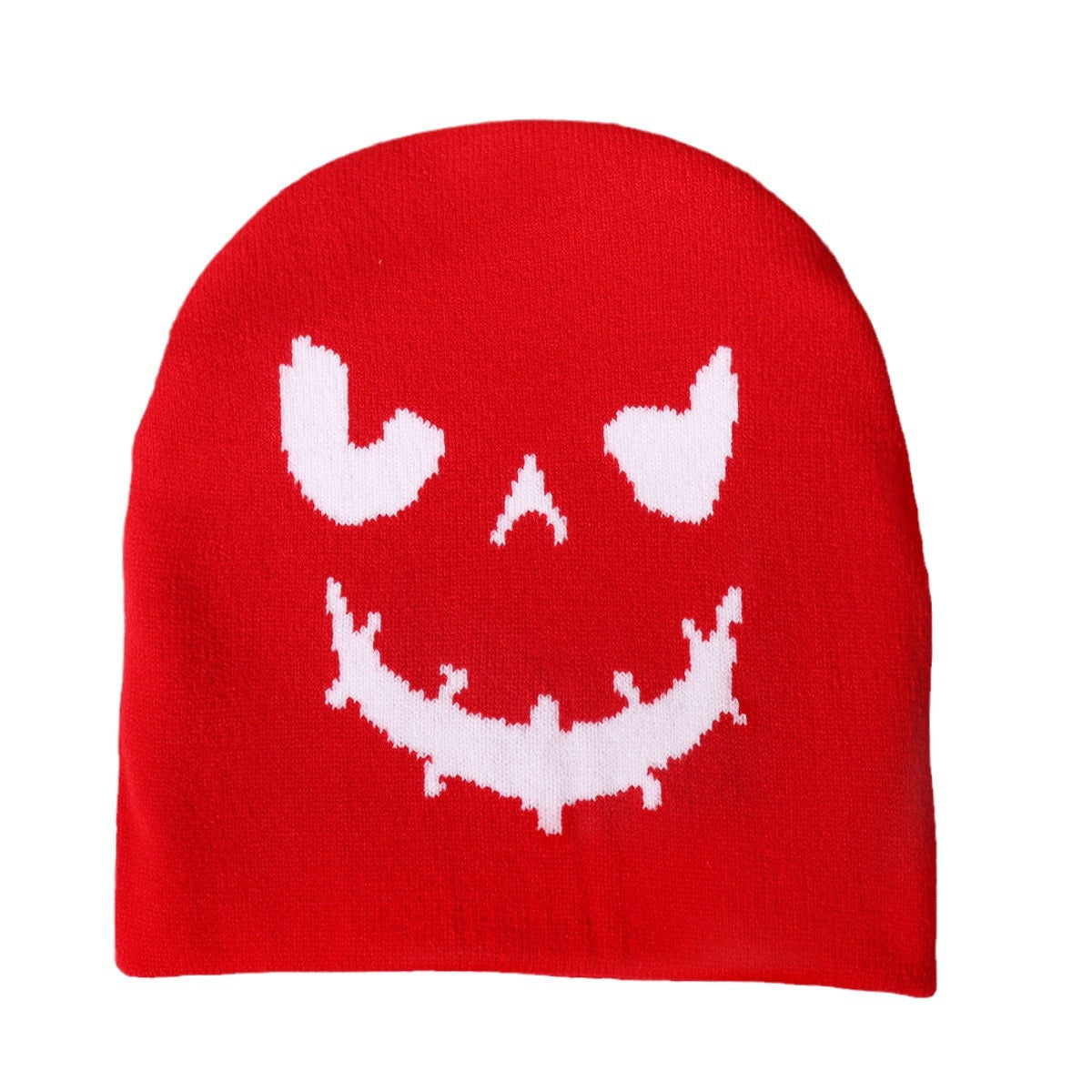 Wholesale Halloween Pumpkin Pattern Knitted Hat