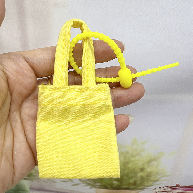 Wholesale Mini Storage 7cm Cloth Bag Doll Accessories