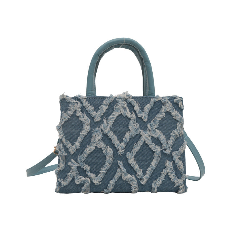 Wholesale Fashion Commuter Large Capacity Lingge Light Luxury Simple Handbag