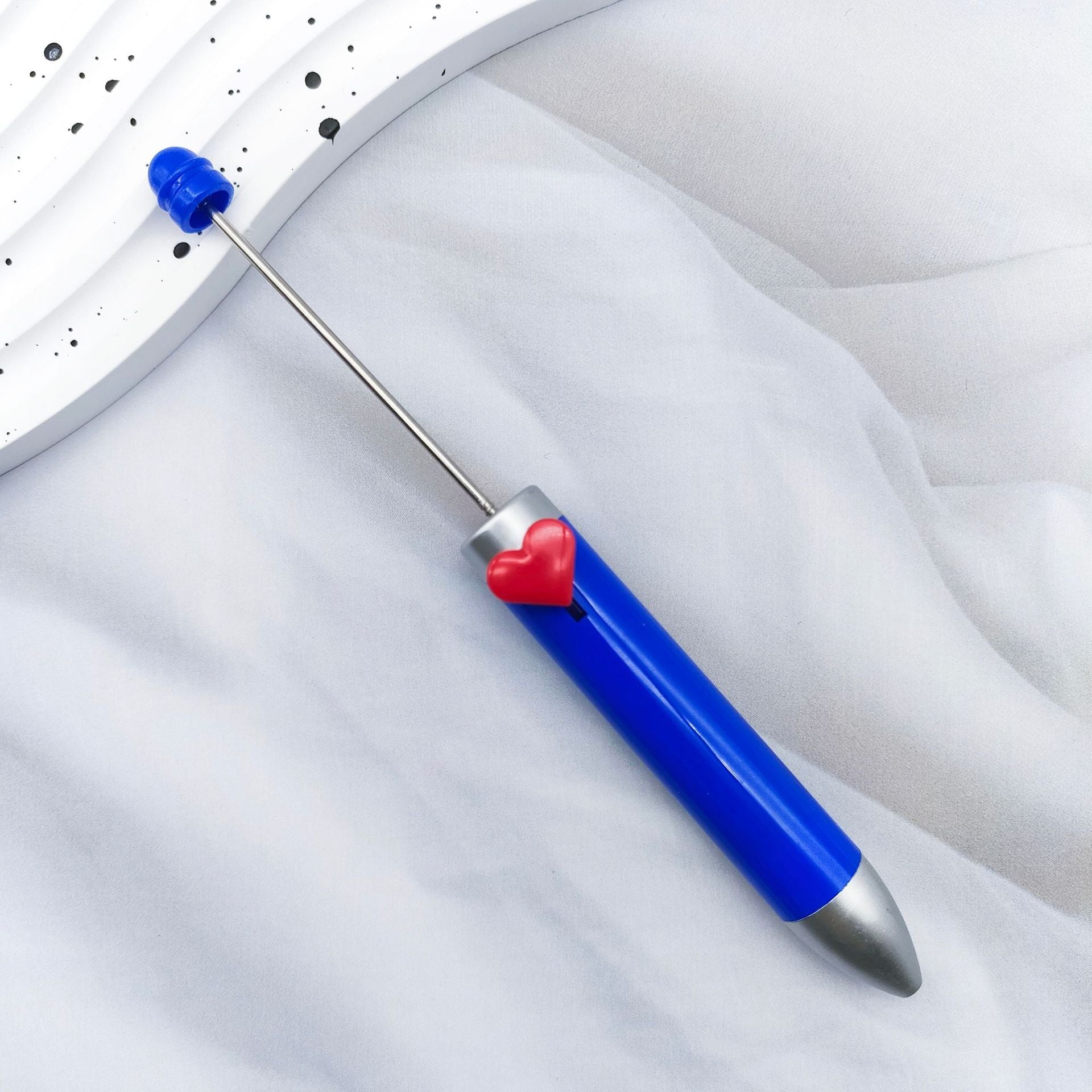 Wholesale 2pcs DIY Heart 7 Color Ballpoint Pen