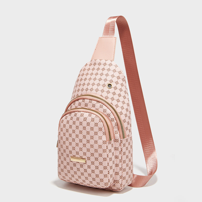 Wholesale Large Capacity Commuting Leopard Print Single Shoulder Crossbody