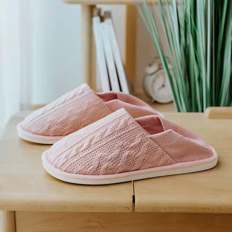 Wholesale Sponge Mugwort Linen Anti Slip Slippers