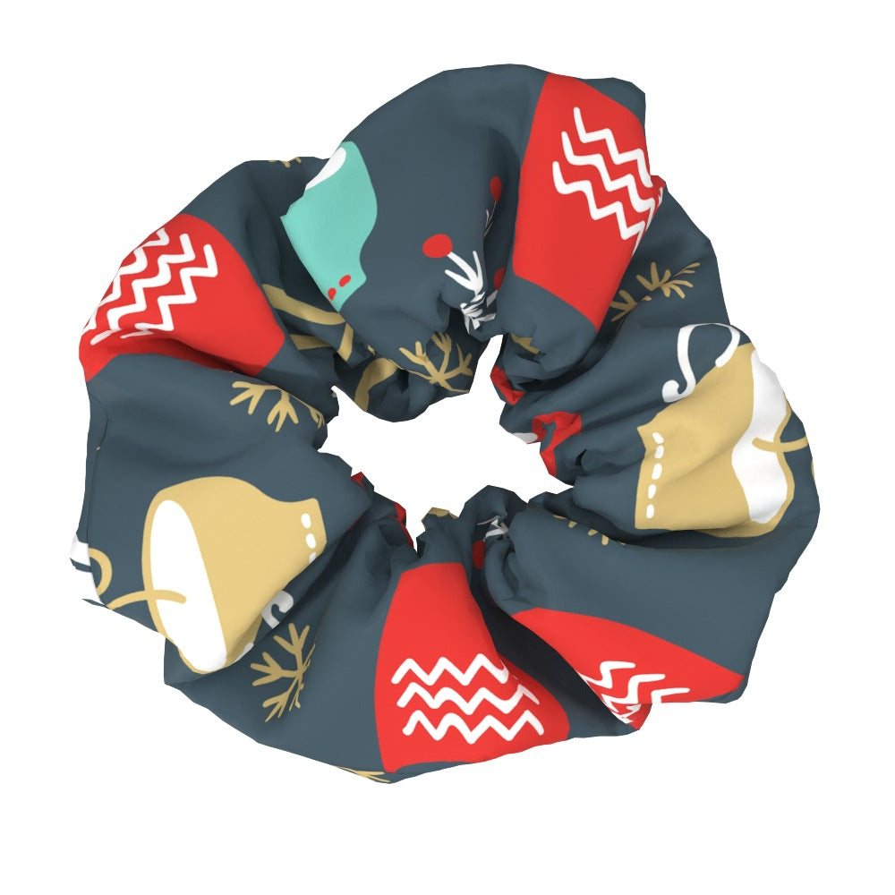 Wholesale Christmas Large Intestine Fabric Hair Ties