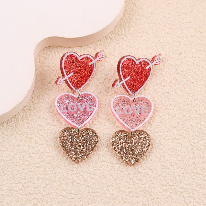 Wholesale Valentine' s Day Series Earrings