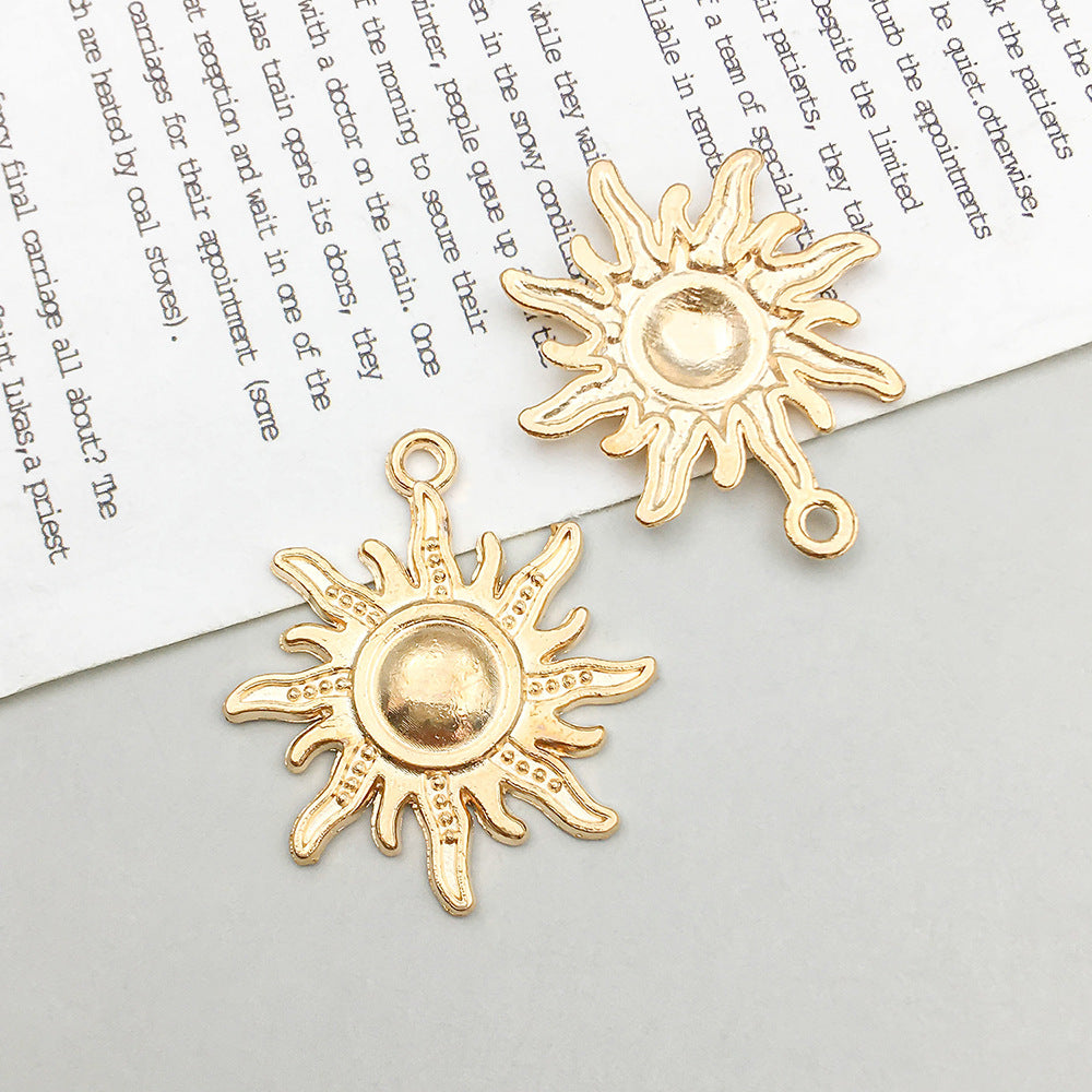 Wholesale Alloy Simulation Star Moon Sun Series Pendant