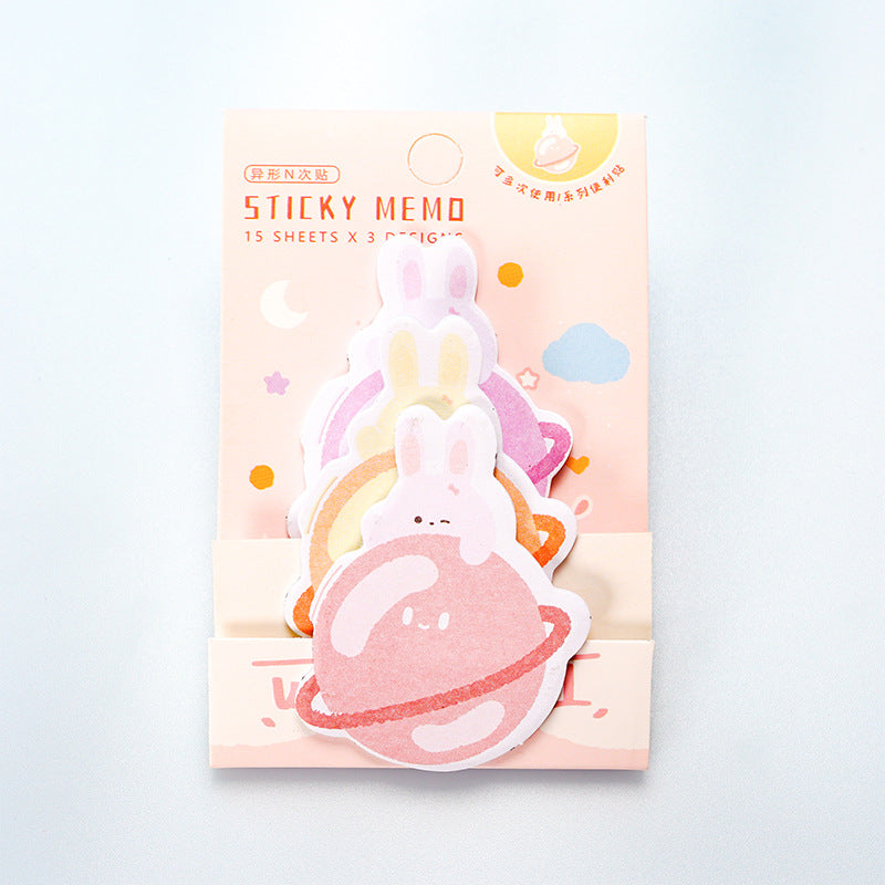 Wholesale 10 PCS Cute Cartoon Paper Sticky Notes