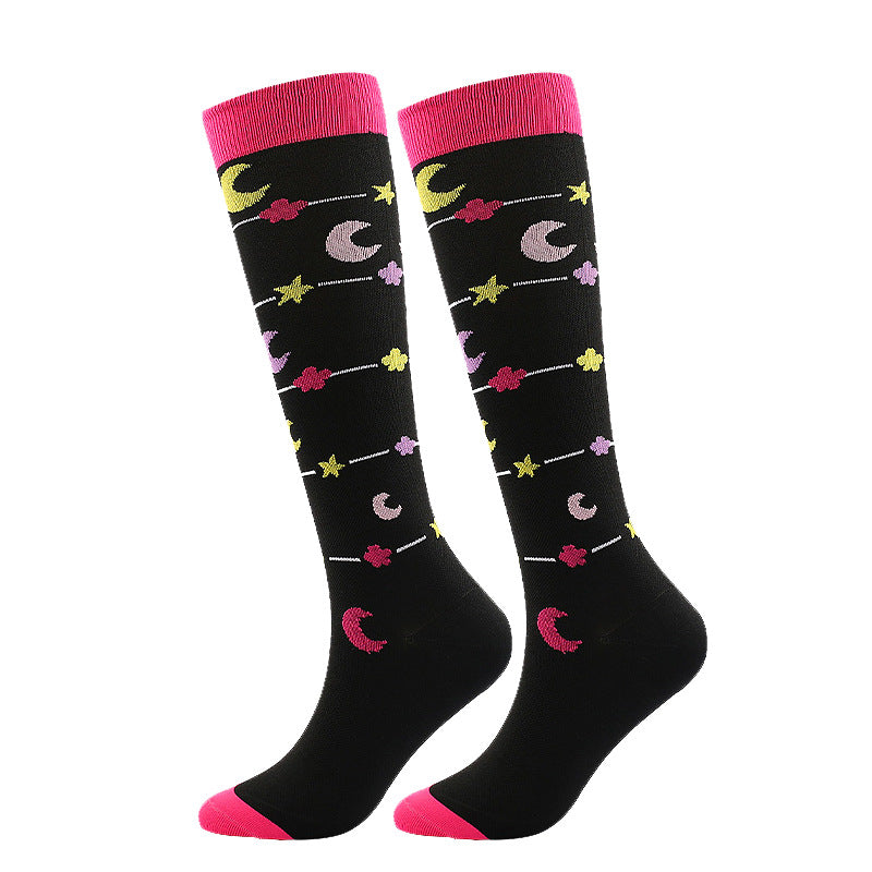 Wholesale Valentine's Day Compression Socks, Sports Slimming Legs, Medical Assisted Elastic Socks