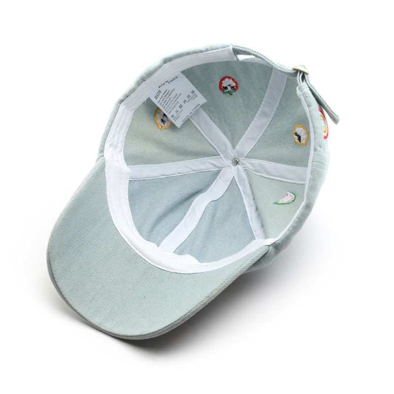 Capilla de béisbol de bordado de mezclilla algodón de algodón al por mayor de algodón