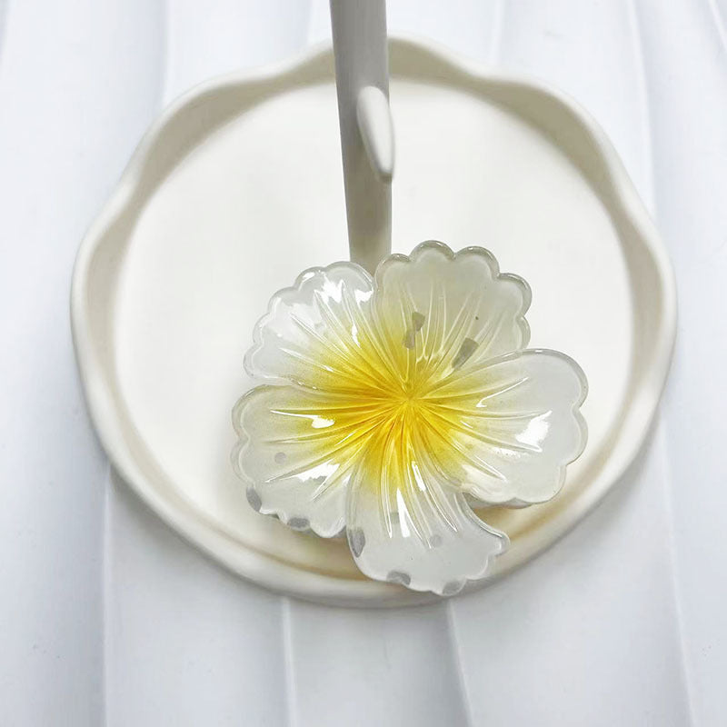 Wholesale Curly Flower Women's Fashion High-end Women's Shark Clip Hair Accessories