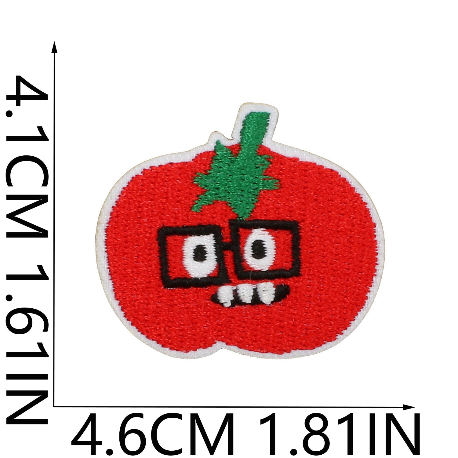 Wholesale Cute Orange Banana Embroidered Fruit Patches For Clothing DIY Accessory