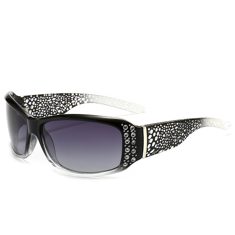 Wholesale Polarized Sunglasses Retro Fashion Diamond Sunglasses