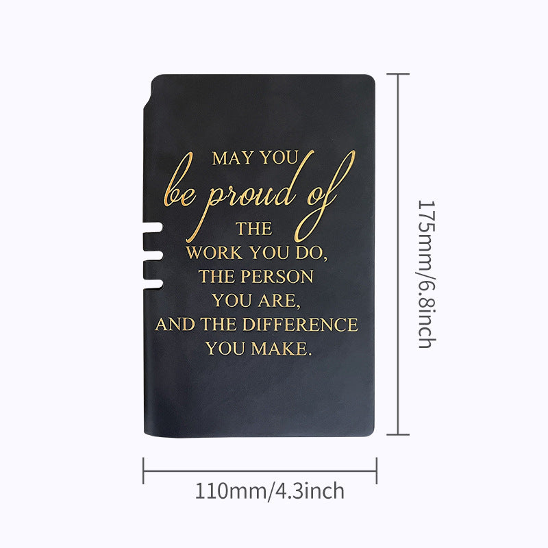 Wholesale A6 notebook with leather cover,  small notebook