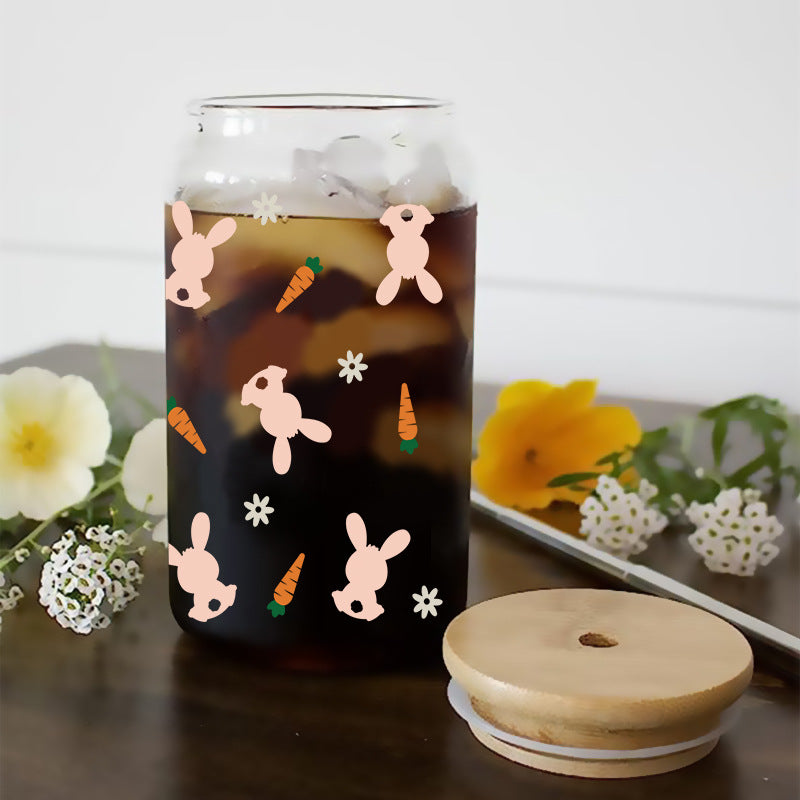 Wholesale Cute cartoon multicolor 16oz Cup UV DTF Wraps