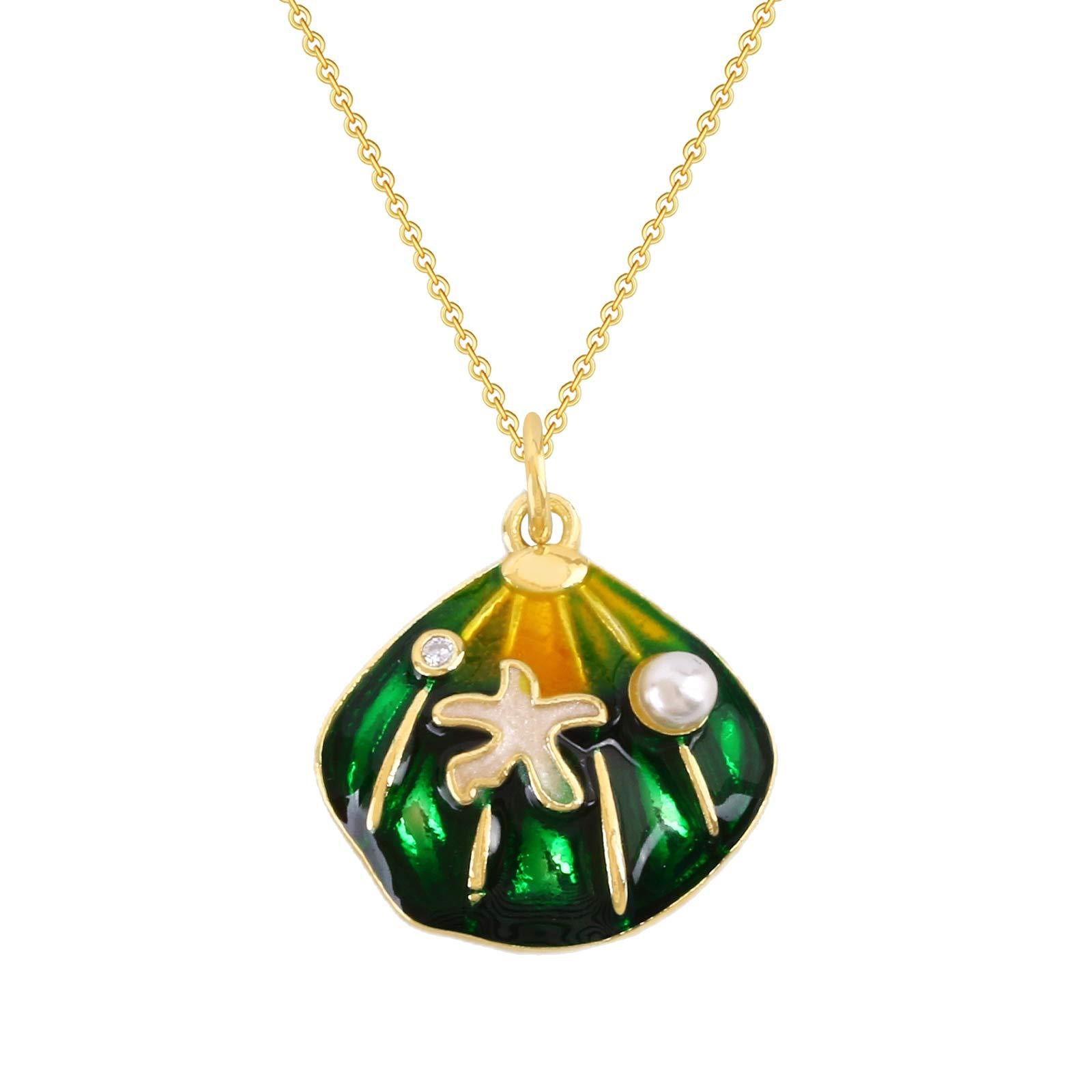 Wholesale Stylish Gold Plated Copper Evil Eye Square Pendant Necklace Jewelry Accessory