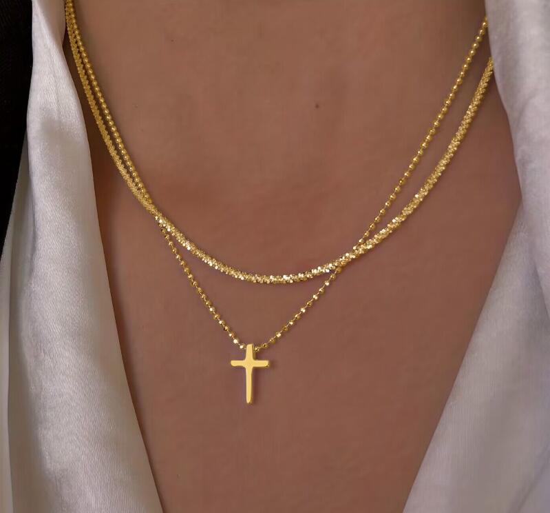 Wholesale ins starry sky necklace