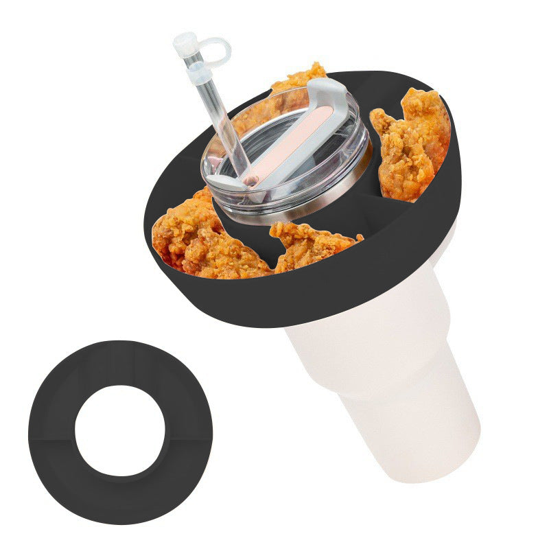 Wholesale 40oz Ice Cup Silicone Snack Platter