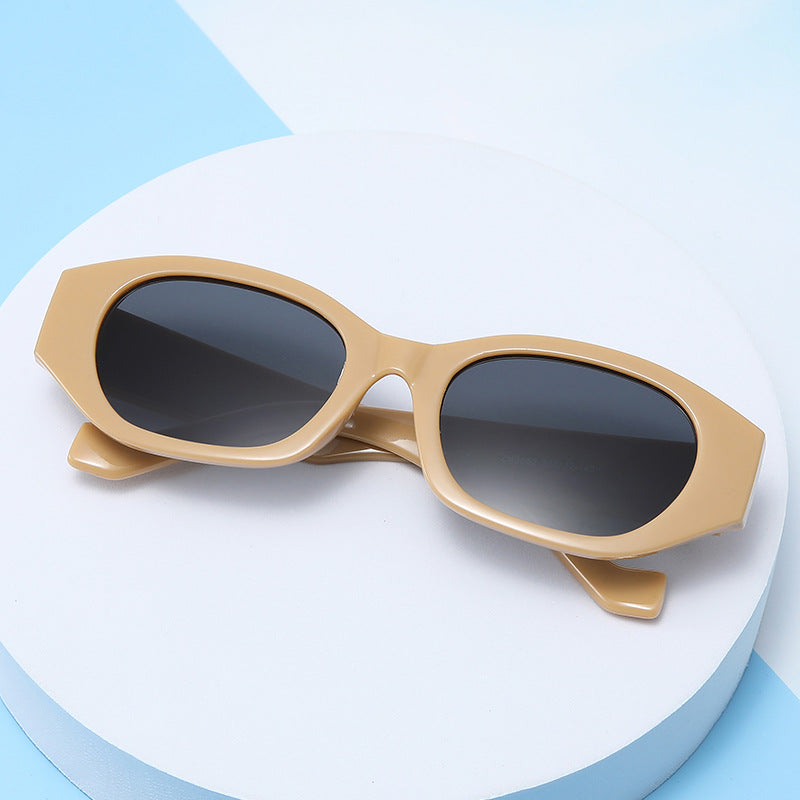 Gafas de sol de PC de marco cuadrado pequeño al por mayor