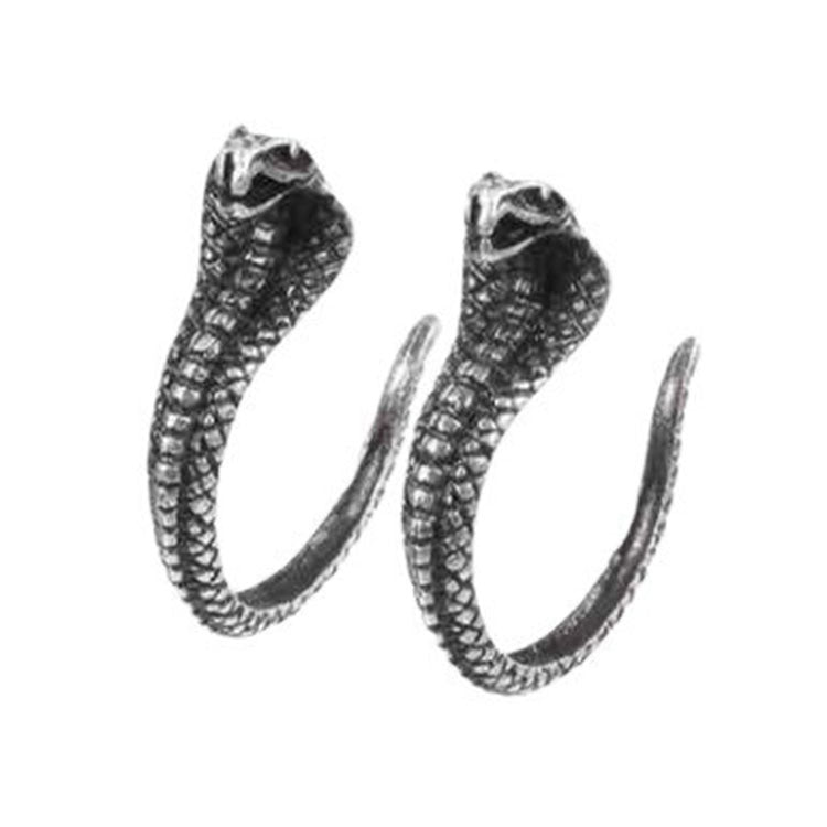Wholesale Distressed Snake Earrings