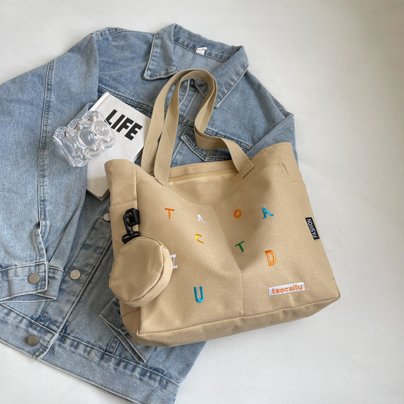 Wholesale New Retro Minimalist Crossbody Large-capacity Fashion Tote Bag