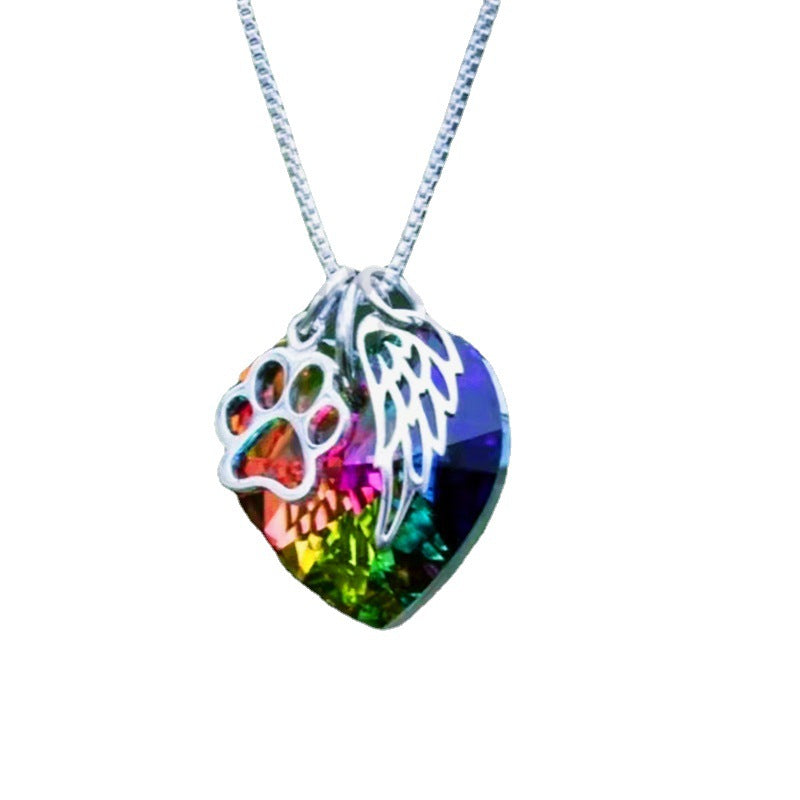 Wholesale Love Heart Summer Alloy Necklaces