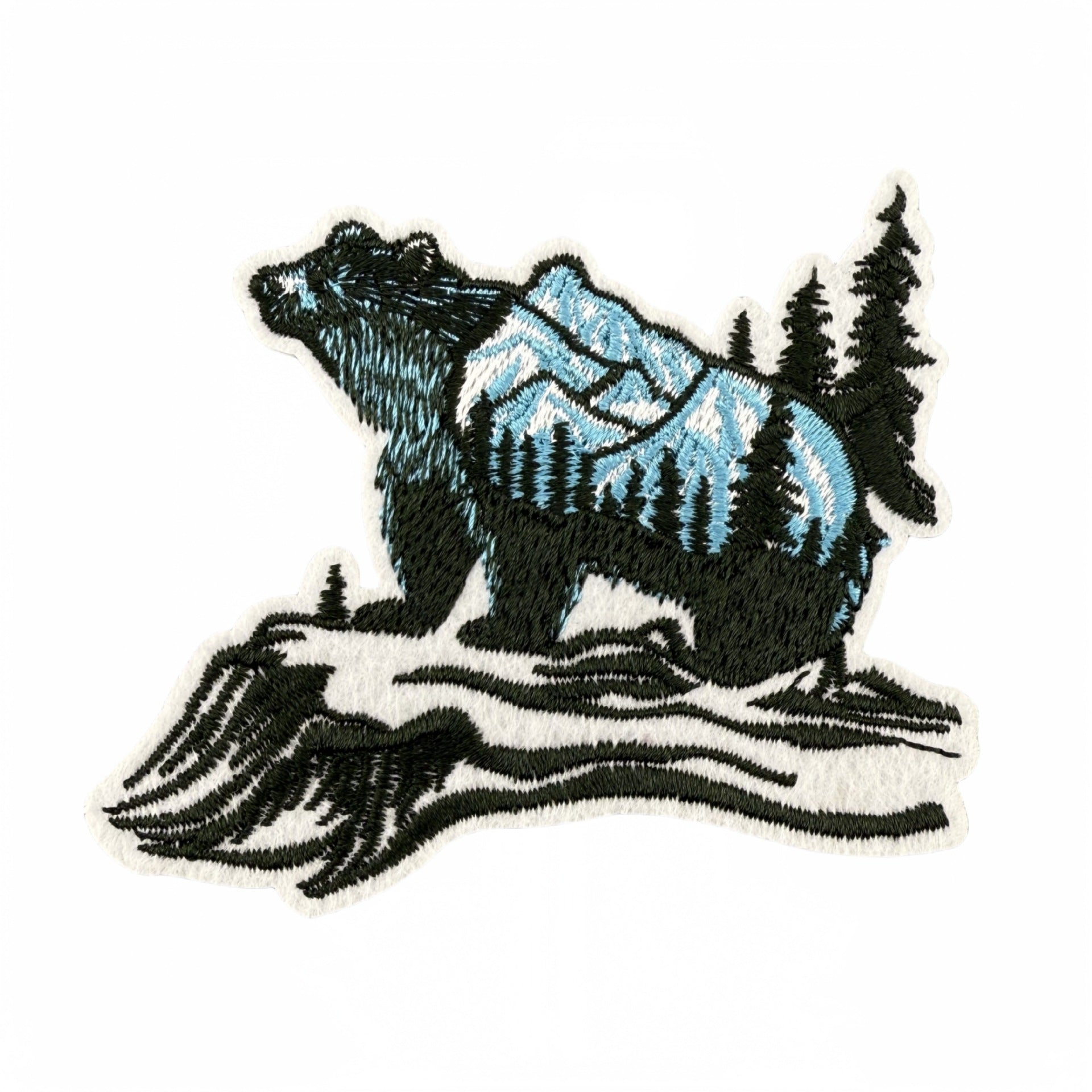 Wholesale Animal bear cloth patch embroidery patch accessories