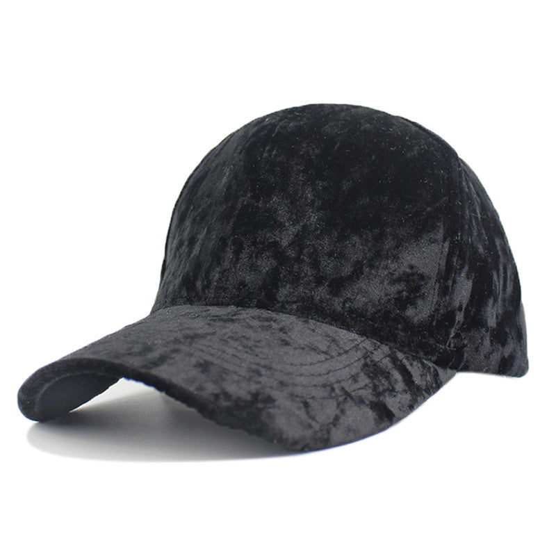 Wholesale Solid Color Suede Autumn/winter Sunshade Outdoor Candy Color Hip-hop Baseball Cap