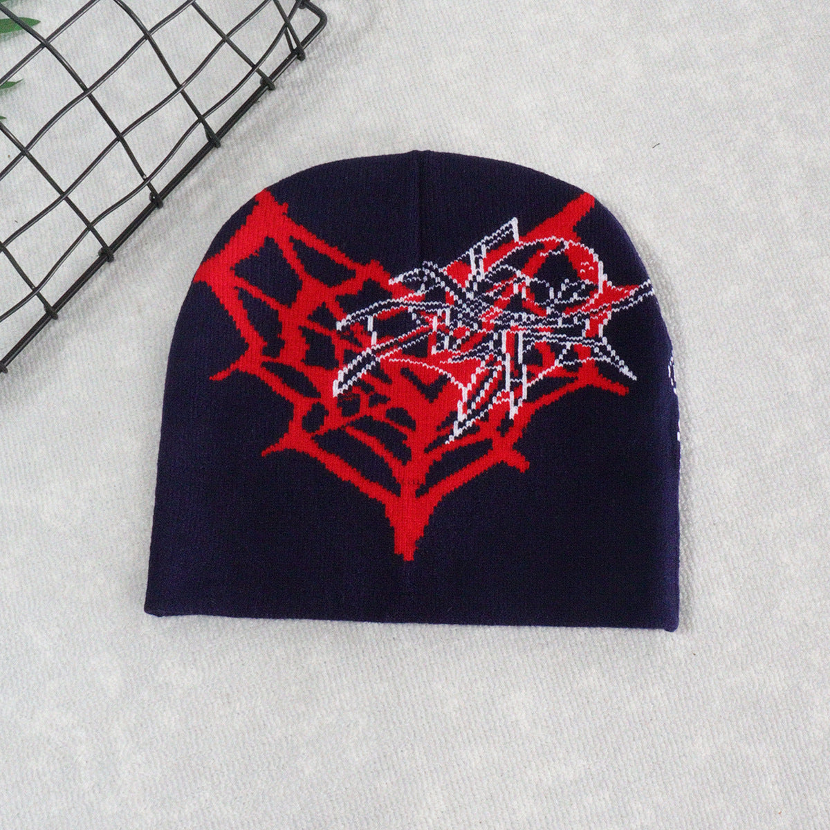 Wholesale 2023 Autumn and Winter Hat Double-sided Spider Acrylic Wool Hat