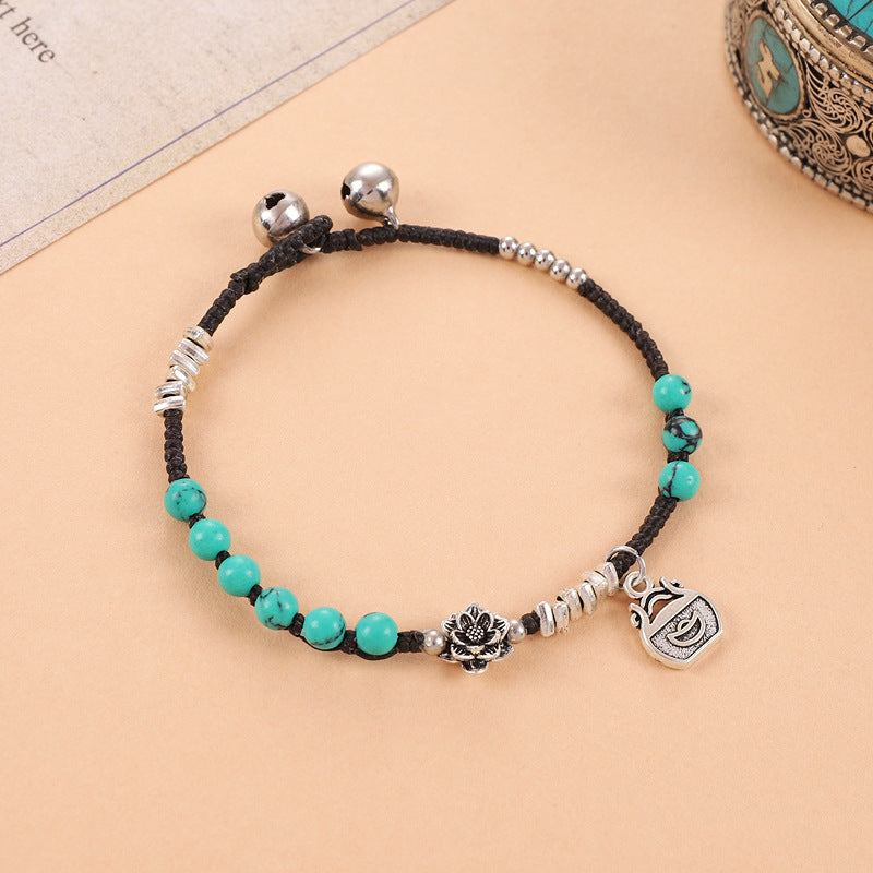 Wholesale Retro Simple Woven Ethnic Style Design Bracelet