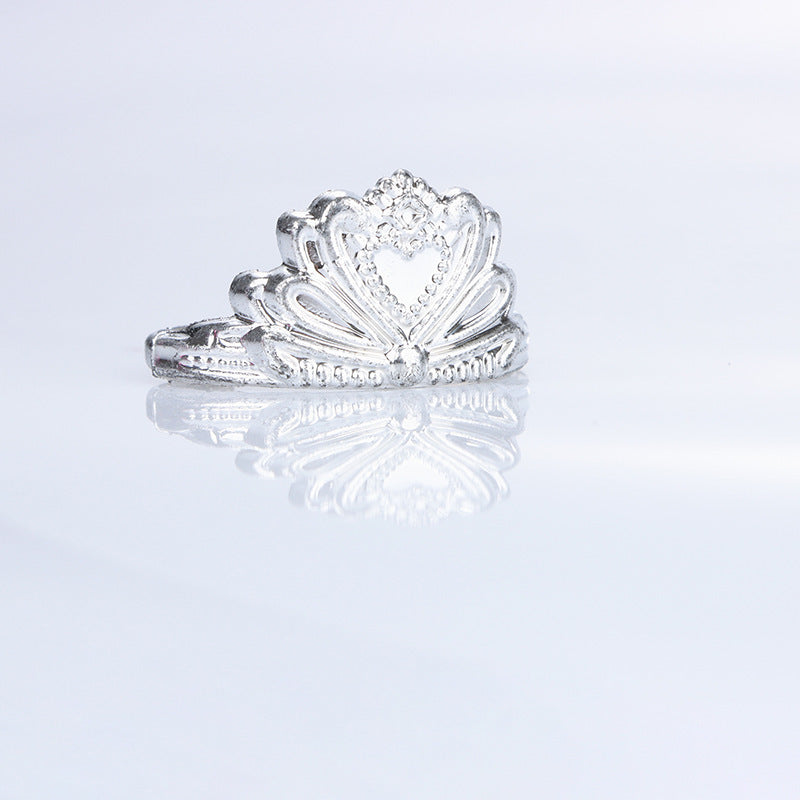 Wholesale Crown pentagram bar electroplated plastic doll accessories