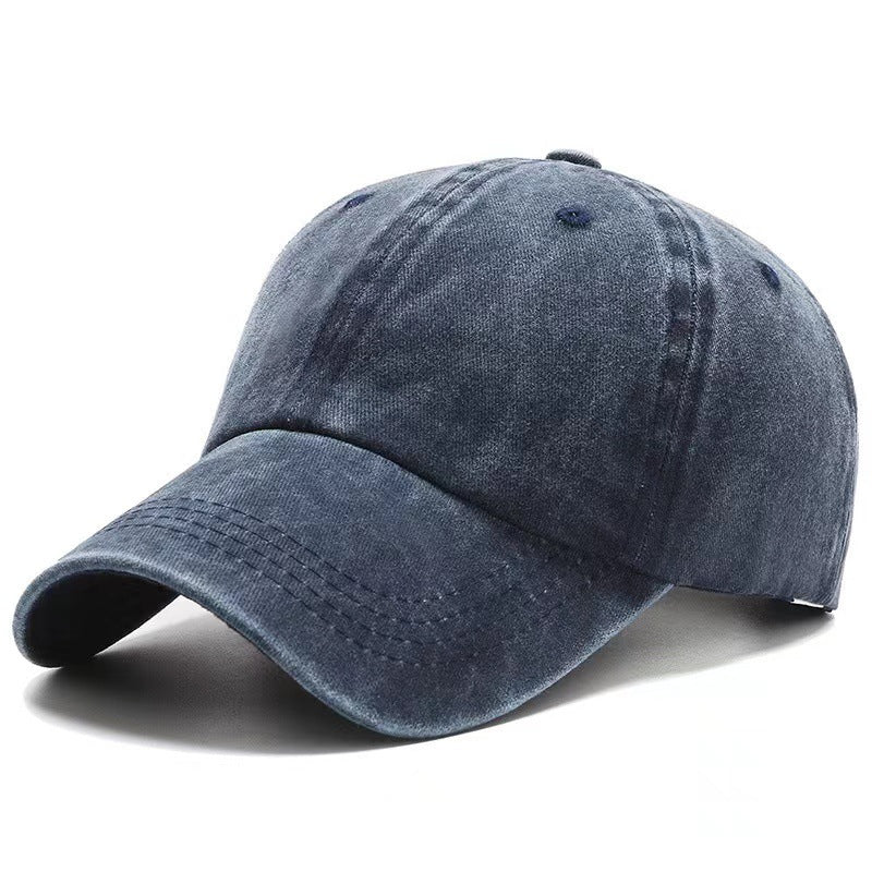 Wholesale washed denim hat old baseball cap men's and women's summer outdoor personality cap