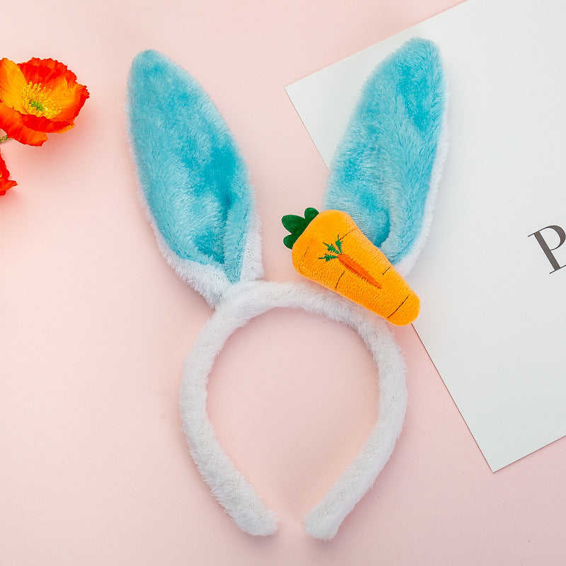 Wholesale Wholesale Easter carrot rabbit ears headband