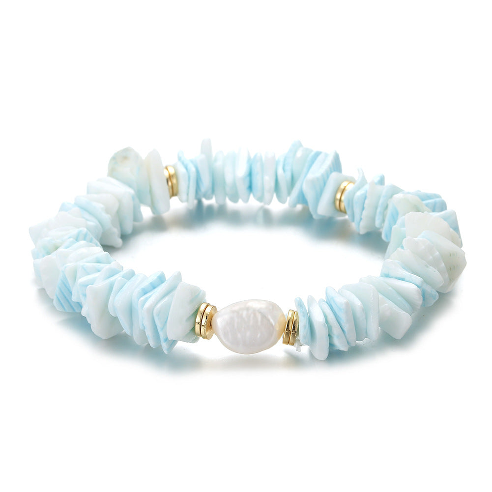 Wholesale Summer Island Ice Cream Shells Bracelet