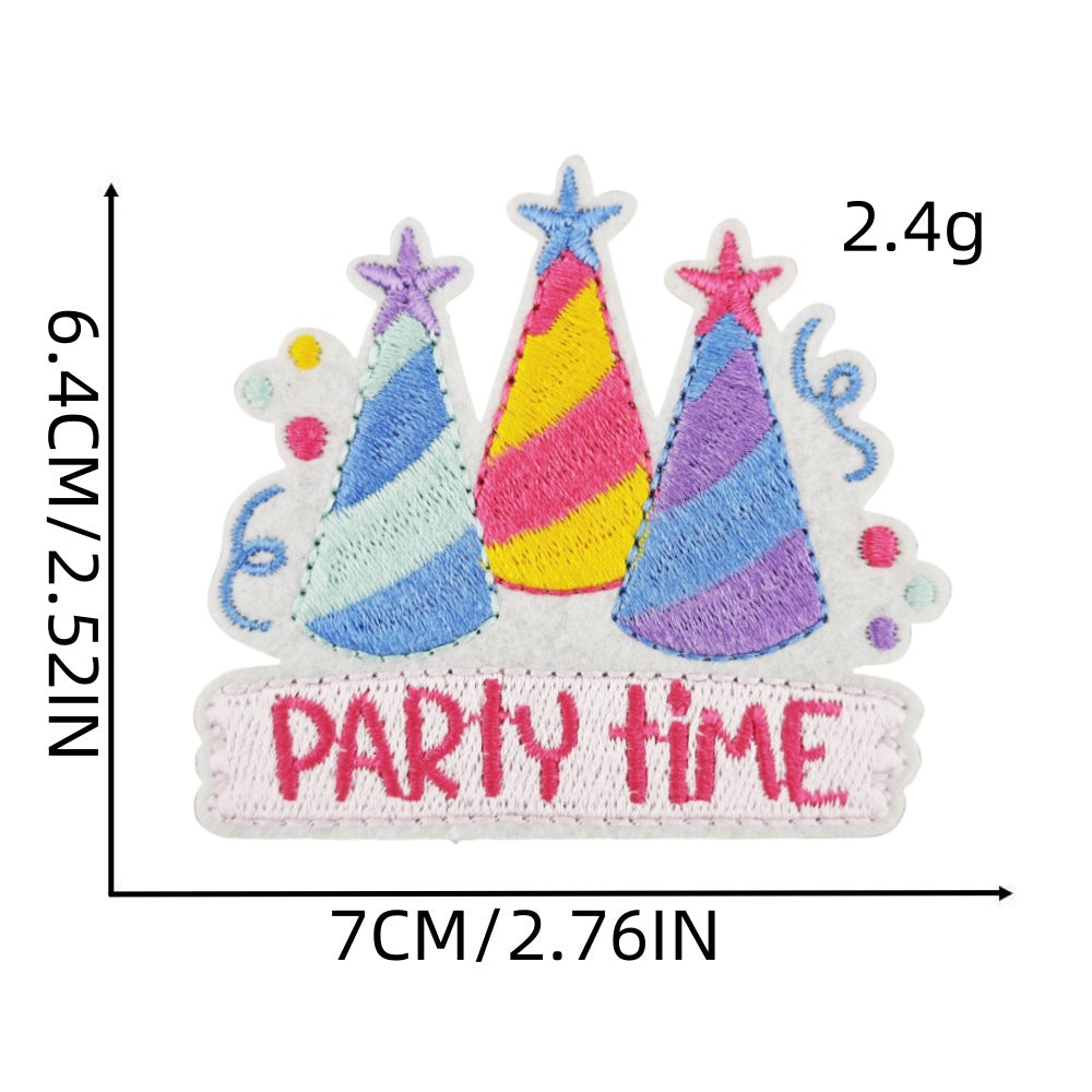Wholesale birthday party DIY Patches