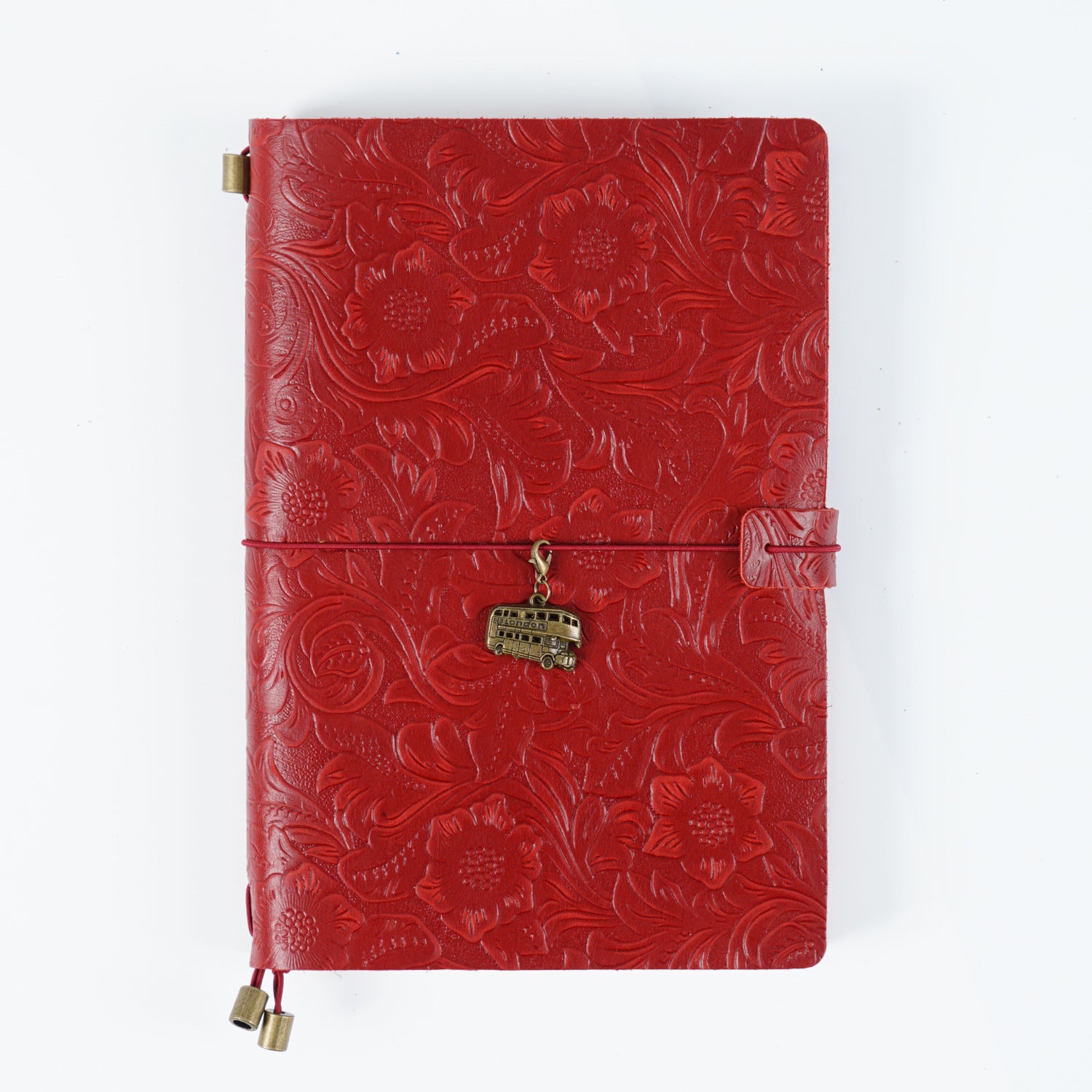 Wholesale Vintage Carved Handmade Loose-leaf Top Layer Cowhide Notebook