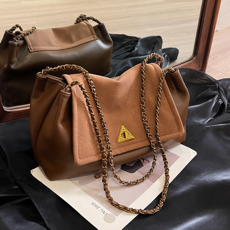 Wholesale Autumn and Winter Large Capacity Shoulder Bag