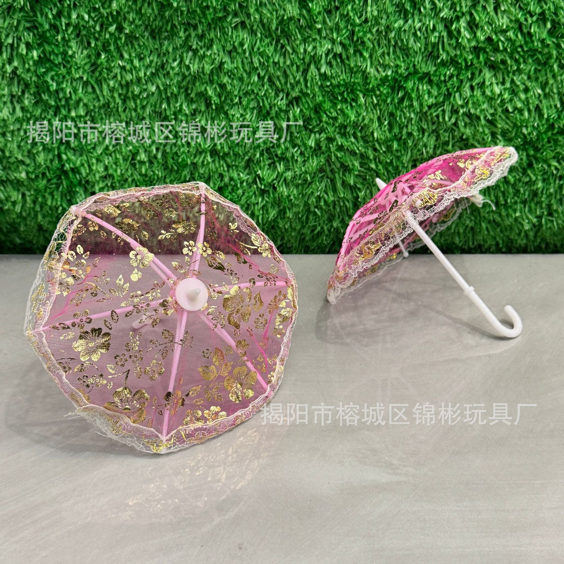 Wholesale 10pcs Mini Umbrella Lace Umbrella Doll Accessories