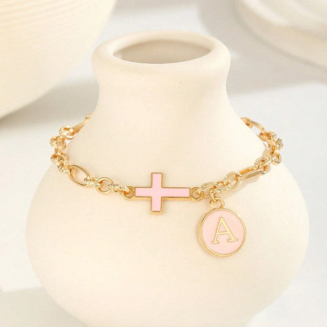 Wholesale Cross Easter Stainless Steel Bracelet