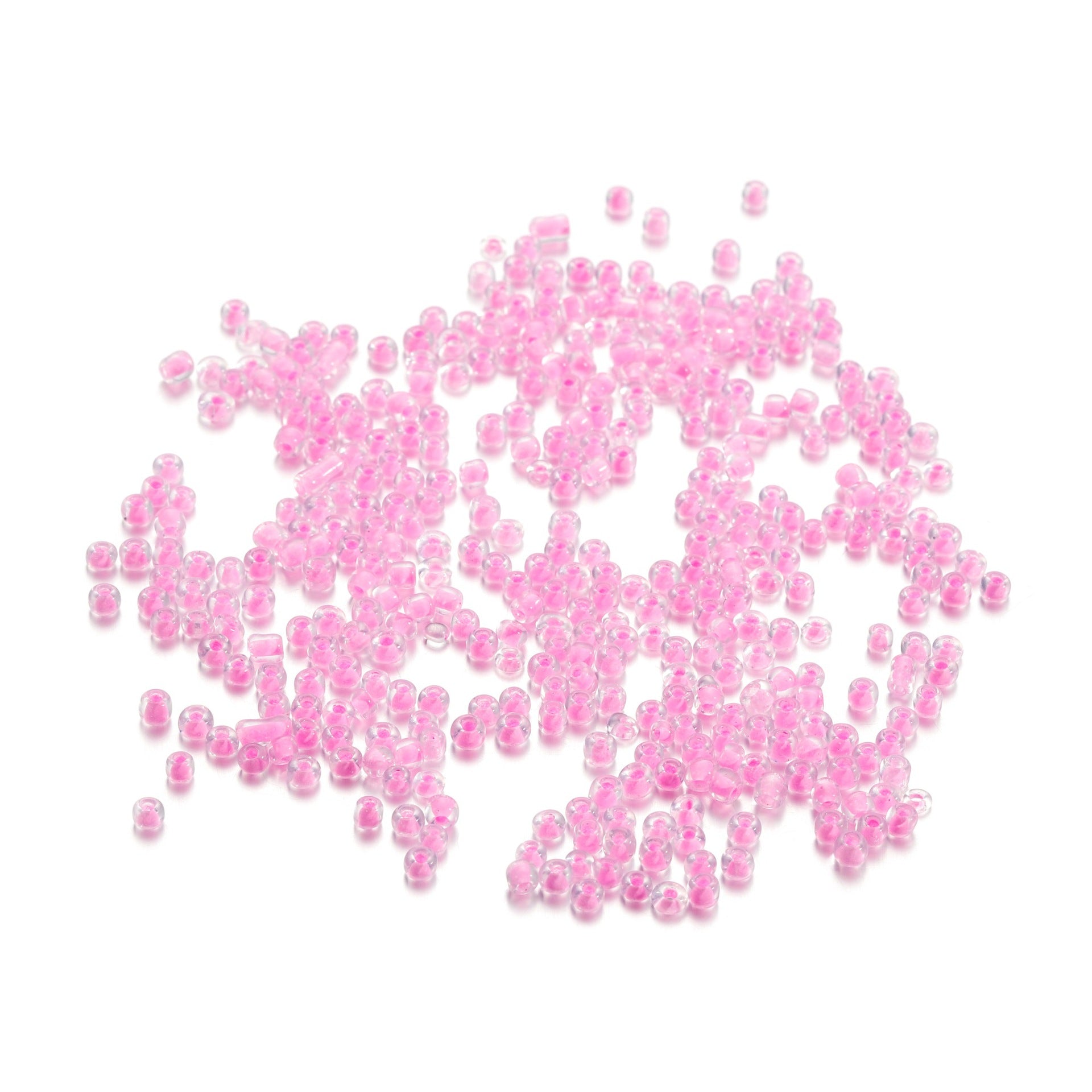 Wholesale 300pcs/pack 4mm Sugar Heart Colorful Candy Color Rice Beads