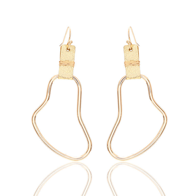 Wholesale Exaggerated Fashion Simple Alloy Earrings